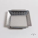 BANDEJA PARA PARRILLA DE ACERO INOXIDABLE 35X29 CM VASSA HOME