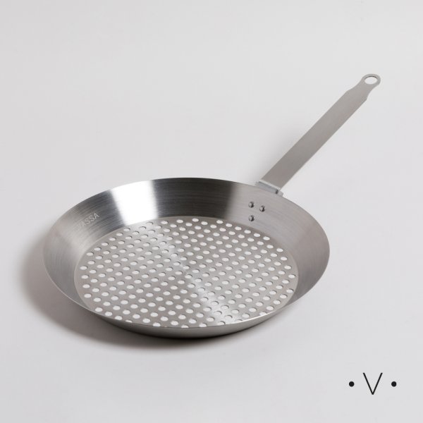 SARTEN PARA PARRILLA CON MANGO DESMONTABLE 53,5X30,5 CM VASSA HOME