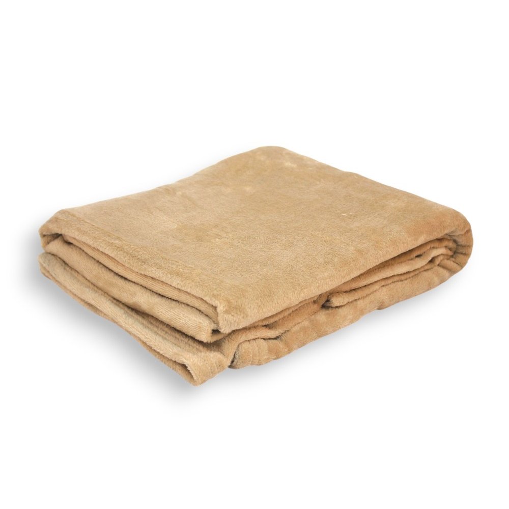 MANTA 200 X 230 CM POLAR LISA BEIGE