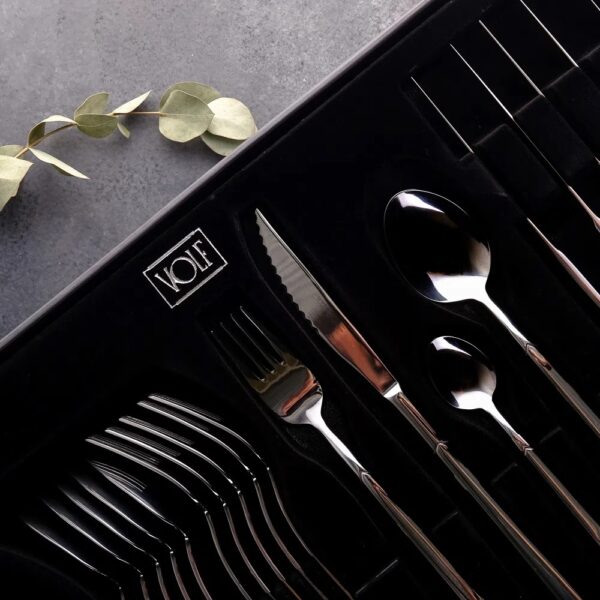 SET DE CUBIERTOS FOCUS BOX X24 PIEZAS VOLF