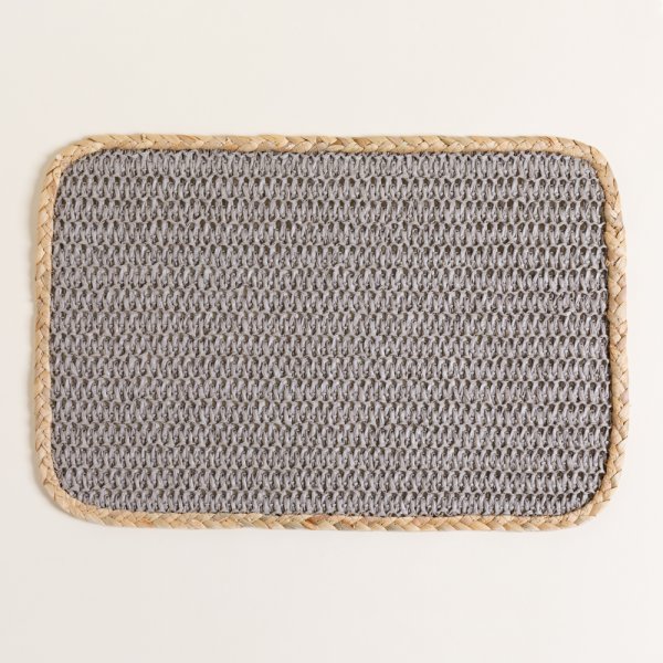 INDIVIDUAL RECTANGULAR SURAT GRIS 30X45 CM