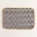 INDIVIDUAL RECTANGULAR SURAT GRIS 30X45 CM