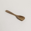 ESPATULA CURVA DE MADERA DE ACACIA 30,5 CM