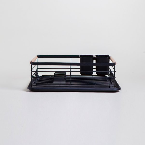 ESCURRIDOR DE PLATOS CON PORTA UTENSILIOS 43X31 CM