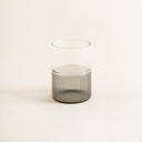 VASO DE BOROSILICATO RAYADO DELUXE 200 ML