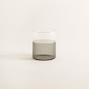 VASO DE BOROSILICATO RAYADO DELUXE 150 ML