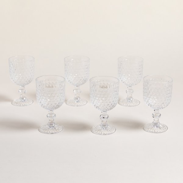 SET X 6 COPAS ROMB 300 ML