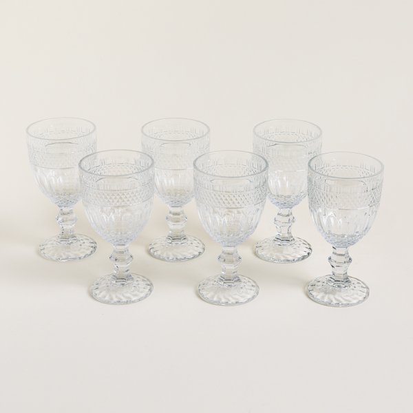 SET X 6 COPAS PRINCE 350 ML