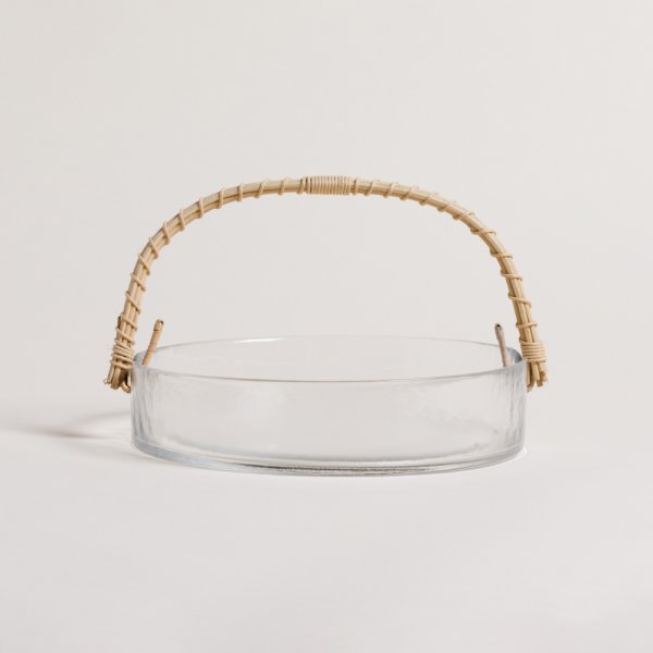 BOWL CON MANIJA DE RATAN MILVIO 5X22,5 CM
