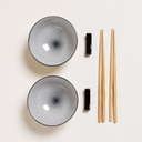 SET DE SUSHI REDONDO PARA 2 KAITO 12 CM