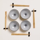 SET DE SUSHI REDONDO PARA 4 KAITO 12 CM