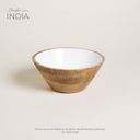 BOWL DE MADERA ESMALTADA SAHA 1800 ML