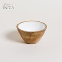 BOWL DE MADERA ESMALTADA SAHA 300 ML