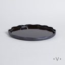 BANDEJA REDONDA TAORMINA 30 CM VASSA HOME