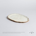 BANDEJA OVAL BADAIN 32X20 CM VASSA HOME
