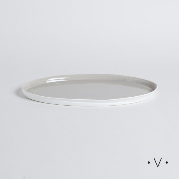 BANDEJA OVALADA RAVELLO 36X22 CM VASSA HOME