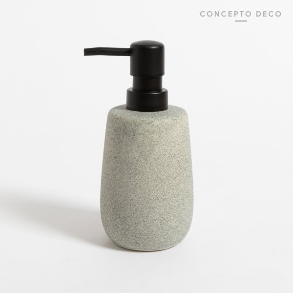 DISPENSER GRANITO LISO GRIS 17CM
