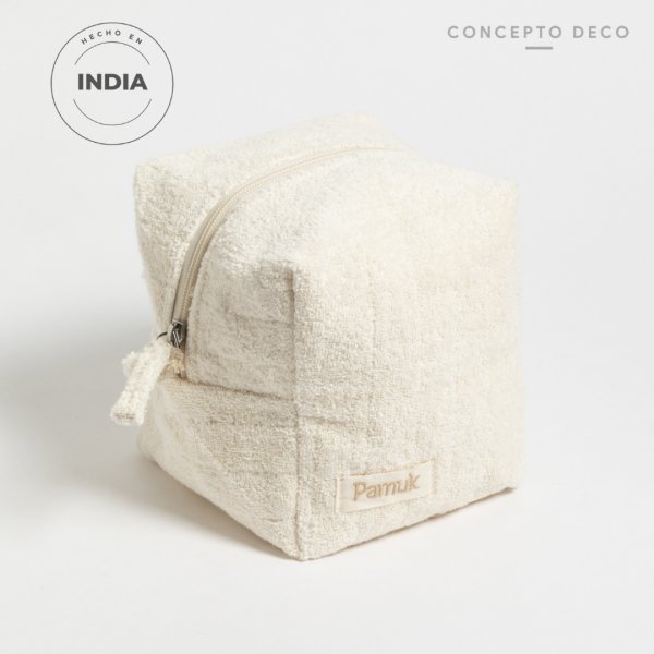 NECESER PAMUK TOALLA CRUDO "L" 16X16X16CM