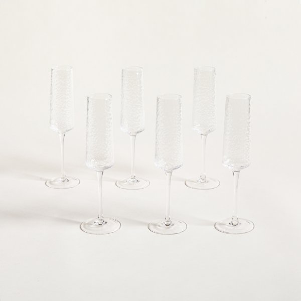 SET X 6 COPAS DE CHAMPAGNE MARTILLÉ 300 ML