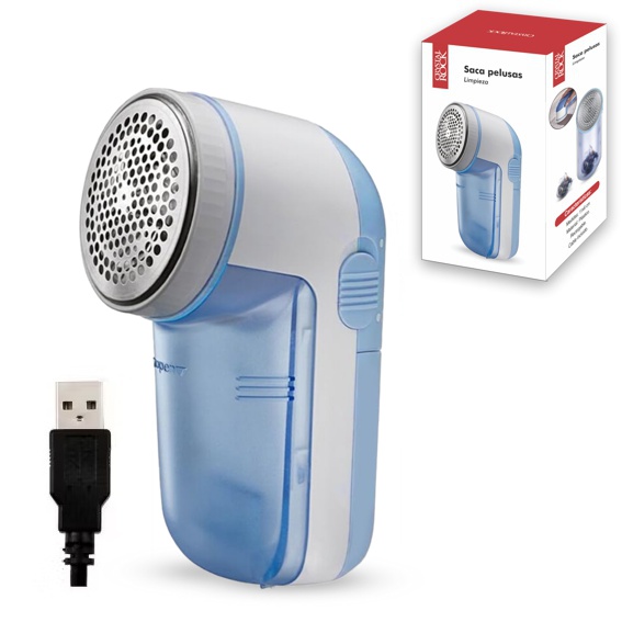 QUITA PELUSAS RECARGABLE USB