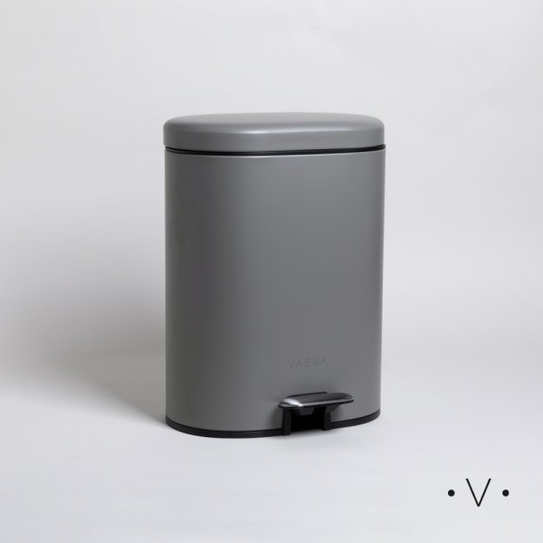 [4110268] CESTO DE BASURA OVALADO 12 L VASSA HOME