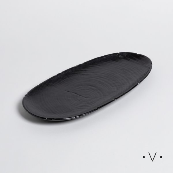 BANDEJA OVALADA MOWI 36X17,5 CM VASSA HOME