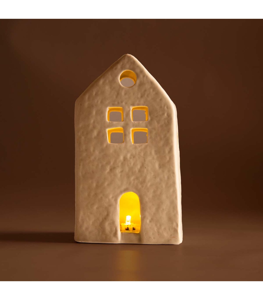 HOM CASITA BLANCA 20 CM