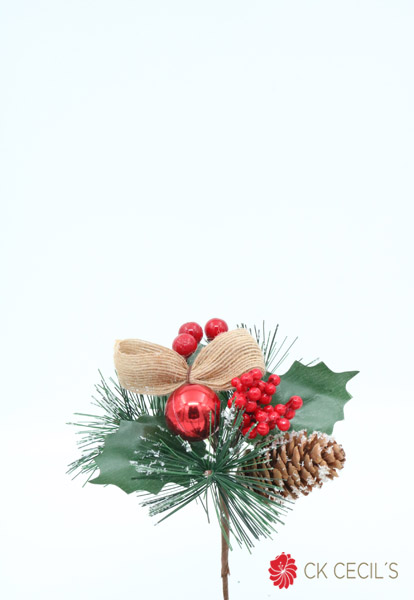 PICK BERRY PINA 14 CM. RED