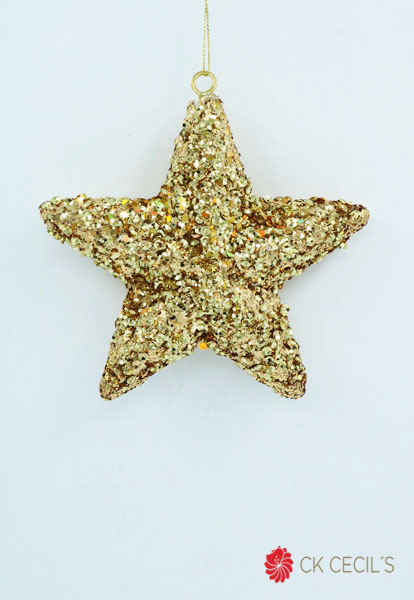 ESTRELLA COLGANTE 15 CM. GOLD