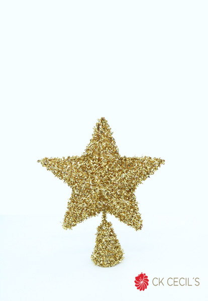 PUNTAL ESTRELLA 20 CM. GOLD