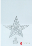 PUNTAL ESTRELLA 26 CM. SILVER