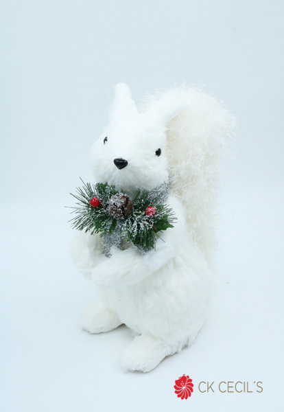 ARDILLA PARADA 16 X 31 CM. WHITE