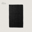 ALFOMBRA BADOHI NEGRA 90X150 CM