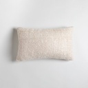 ALMOHADÓN RECTANGULAR KODRA BEIGE 50X30 CM VASSA HOME