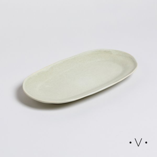 [4114458] BANDEJA OVAL PORTOFINO  30X17 CM VASSA HOME