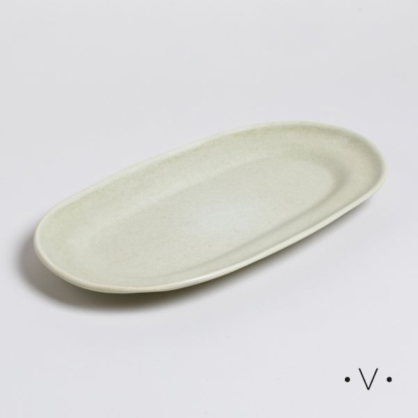 [4114457] BANDEJA OVAL PORTOFINO  36X21 CM VASSA HOME