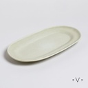 BANDEJA OVAL PORTOFINO  36X21 CM VASSA HOME