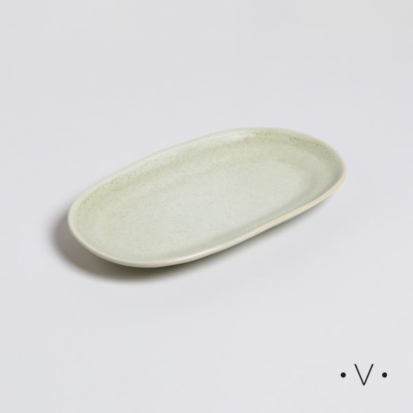 BANDEJA OVAL PORTOFINO 25,5X15 CM VASSA HOME