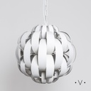 LÁMPARA COLGANTE MUTTON GREY 53X50CM VASSA HOME