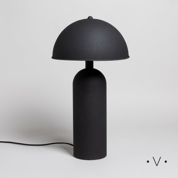 [4114675] LÁMPARA DE MESA MUTTON BLACK 54X31 CM VASSA HOME