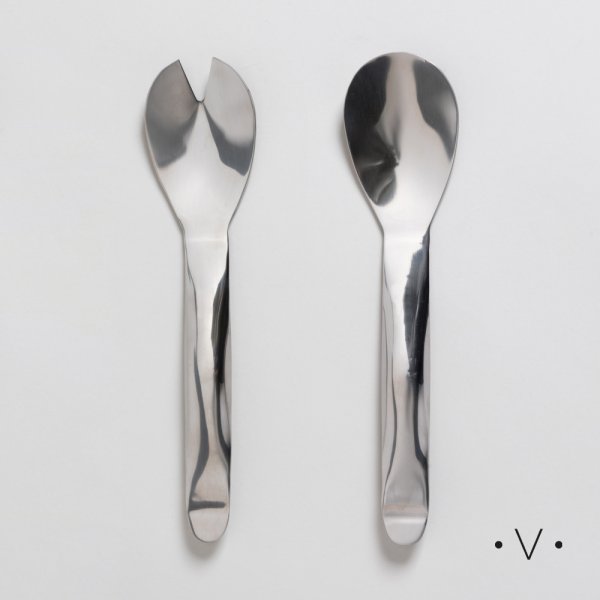 [4114434] SET X 2 CUBIERTOS PARA ENSALADA 26 CM VASSA HOME