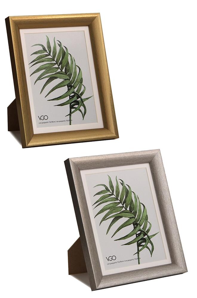 PORTARRETRATOS MADERA METALIZADO FOTO 13X18 Ó 15X20 PF2021.5