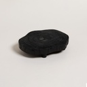 BANDEJA DECO AMORFO CHICA BOIS NEGRO 6X29 CM