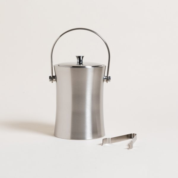 [4111324] HIELERA CONCAVA DE ACERO INOXIDABLE 2000 ML