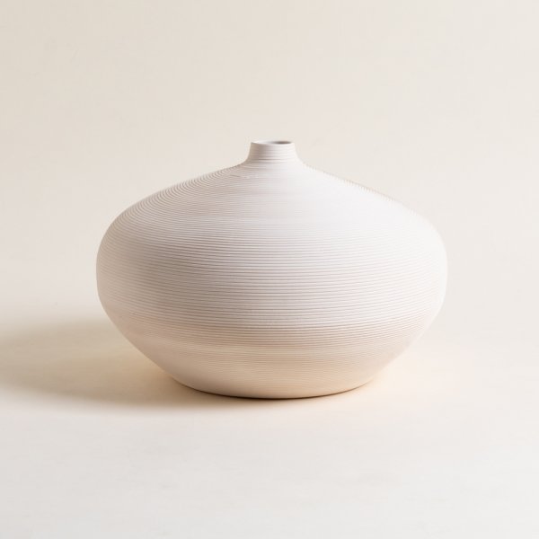 VASIJA ESFEROIDE MILAZZO 21X30 CM