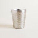 VASO TÉRMICO DOBLE PARED MARTILLÉ SIN BORDE 310 ML