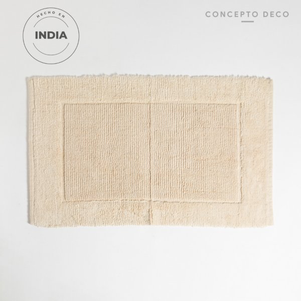 ALFOMBRA INDIA CALCUTA CRUDO 50X80CM