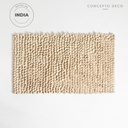 ALFOMBRA INDIA BUCLE GANDE CRUDO 50X80CM