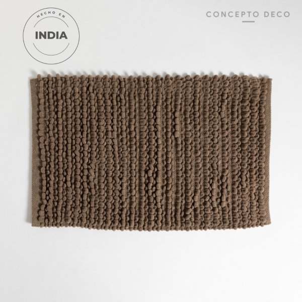 [1651158] ALFOMBRA INDIA BUCLE CHICO VISON 50X80CM