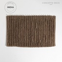 ALFOMBRA INDIA BUCLE CHICO GRIS 50X80CM